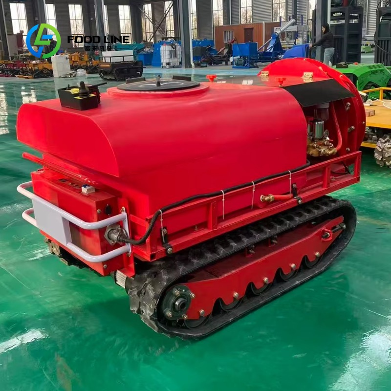 Agriculture Farming Robot - カスタマイズ可能な自走式クローラースプレーヤー遠隔操作果樹園農業ロボット高圧噴霧システム農場用