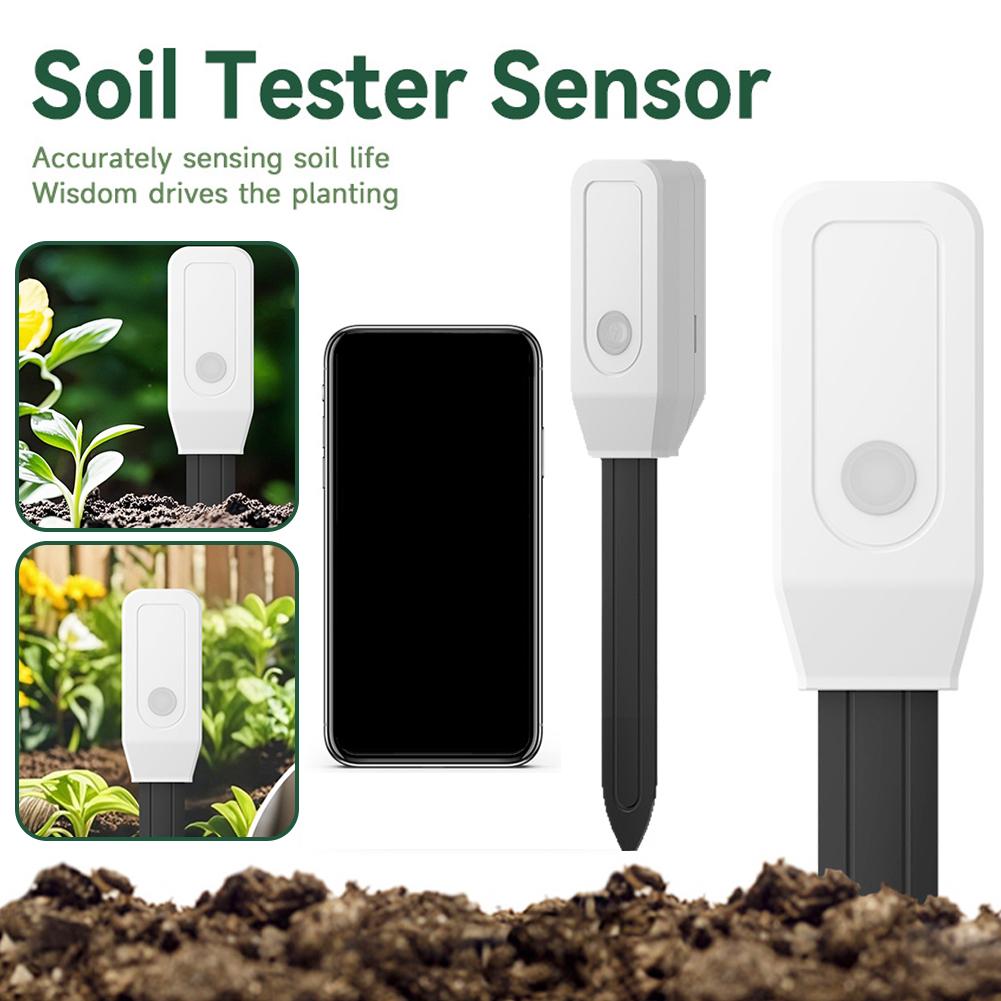 Plant Growth Regulator - Tuya Zigbee 3.0スマート土壌テスターセンサー、ワイヤレス温度・湿度検出器、鉢植え植物の水やりすぎ防止