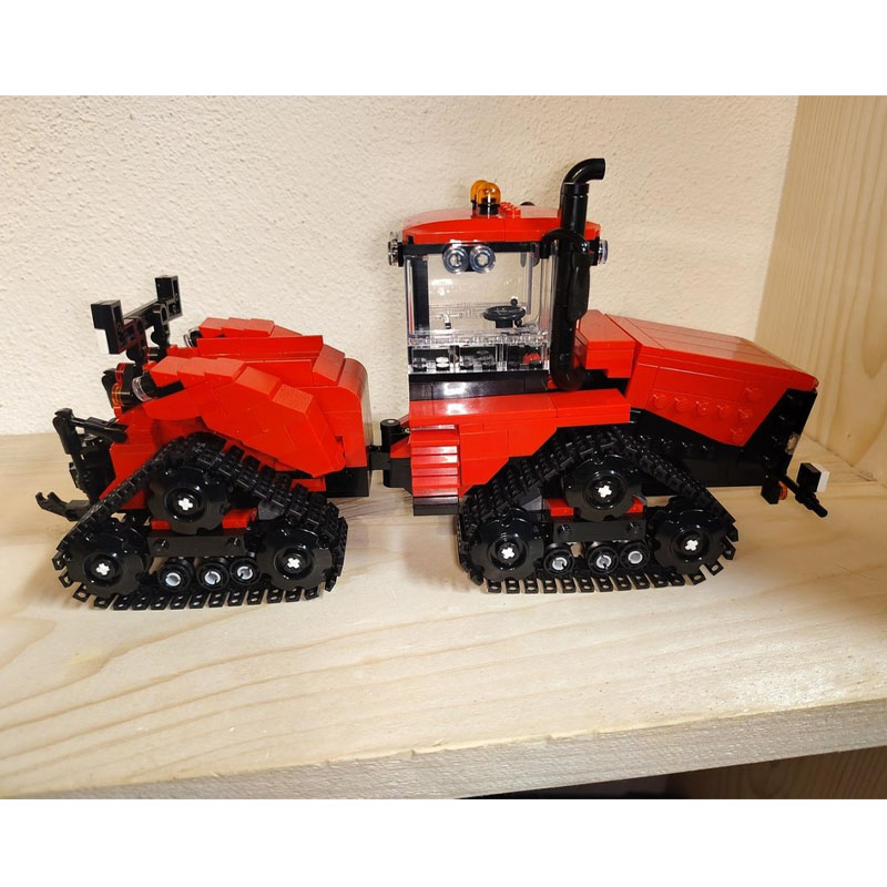 Urban Farming Agriculture - MOC-260750 都市農場農業用トラクター ビルディングブロックモデル、793パーツ、MOC 男の子子供の誕生日おもちゃギフト