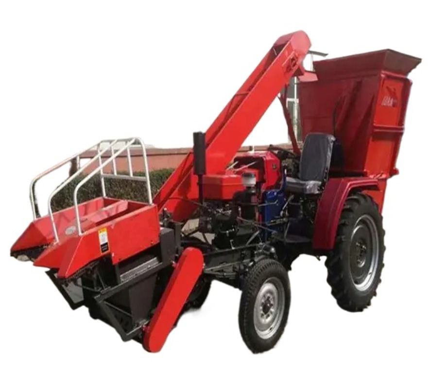Combine Harvester Mini - 小型ミニコンバイン、スイートコーンサイレージ収穫機、トラクター装着式、トウモロコシ農場向け、特価販売中