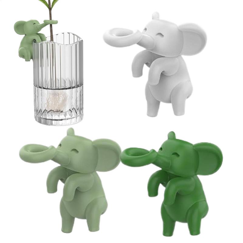 Plant Growth Regulator - 3 個家庭用植物繁殖バディ 3D 象植物ホルダープラスチック多機能植物サポートクリエイティブ植物切断ホルダー