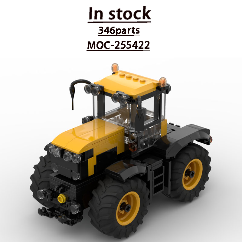 Urban Farming Agriculture - MOC-255422 都市農場農業トラクター ビルディングブロックモデル 346 パーツ MOC