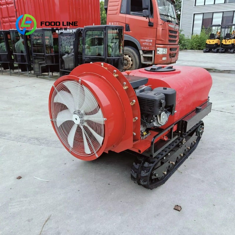 Agriculture Farming Robot - 農業用ロボット散布機 自走式クローラー リモコン操作 果樹園 高効率 農場向け