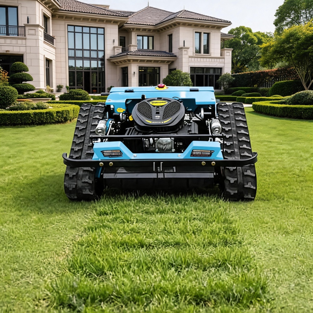 Farming Zero - 小型クローラ式芝刈り機 1000mm刈幅 多用途トリマー ゼロターン リモコン式 CE認証
