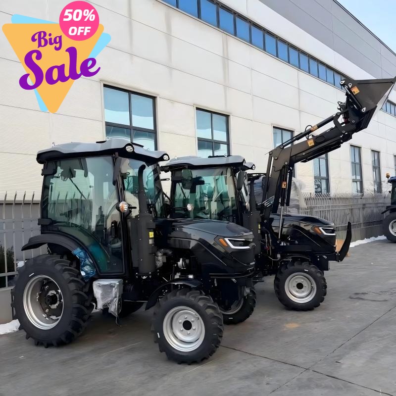 Farming Agriculture Difference - 幅広い用途に対応するオプション付きHP 4×4コンパクトトラクター。地域の農業栽培ニーズに応える。