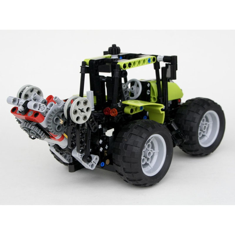 Urban Farming Agriculture - MOC-4933 都市農場農業トラクター ビルディングブロックモデル 577 パーツ MOC