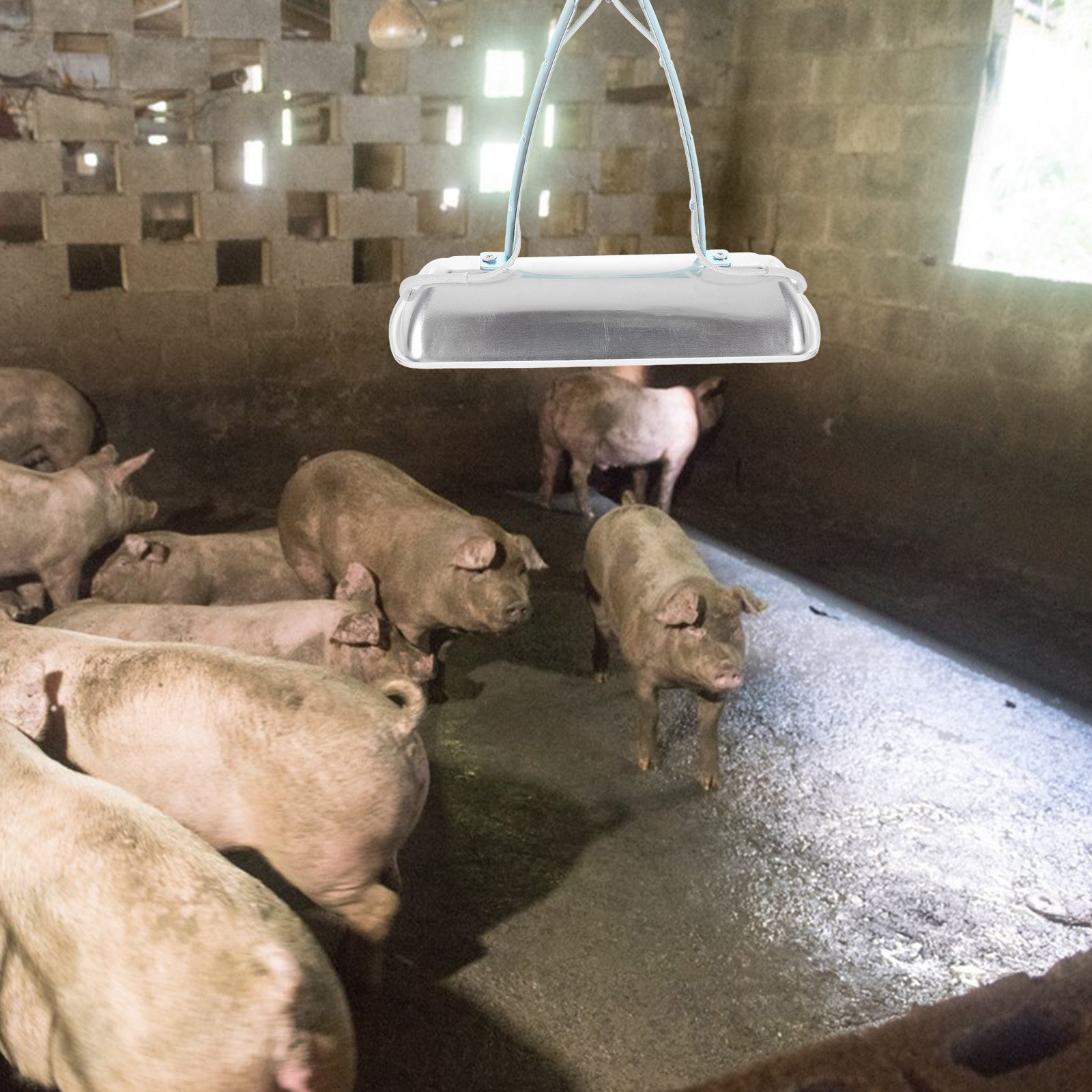 Farming A - 養豚場用保温ランプ、鶏舎用ヒーター、E27電球、安全な過熱保護、省エネ、家畜用、屋外ペット用