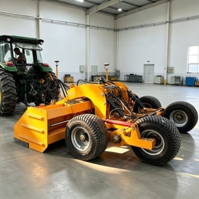 トラクター操作式レーザーランドレベラー、ファームグレーダー、 - Precision Farming In Agriculture のレビューと価格