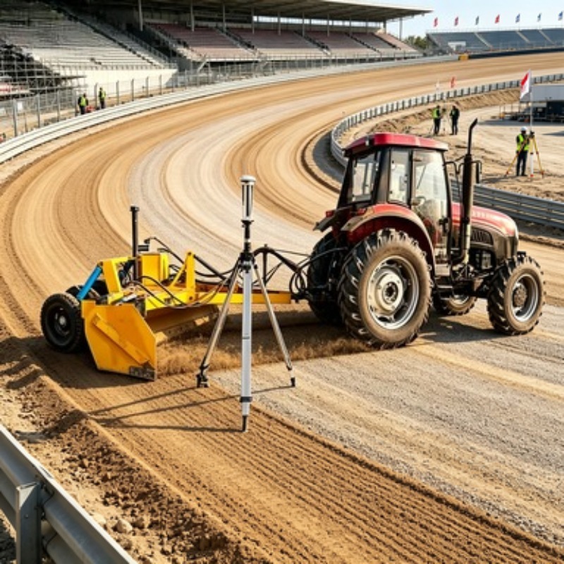 トラクター操作式レーザーランドレベラー、ファームグレーダー、 - Precision Farming In Agriculture のレビューと価格