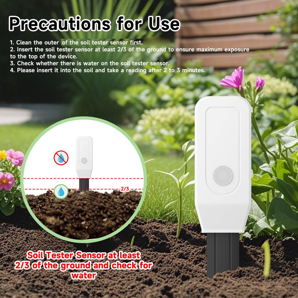Tuya Zigbee 3.0スマート土壌テスターセンサー、 - Plant Growth Regulator のレビューと価格