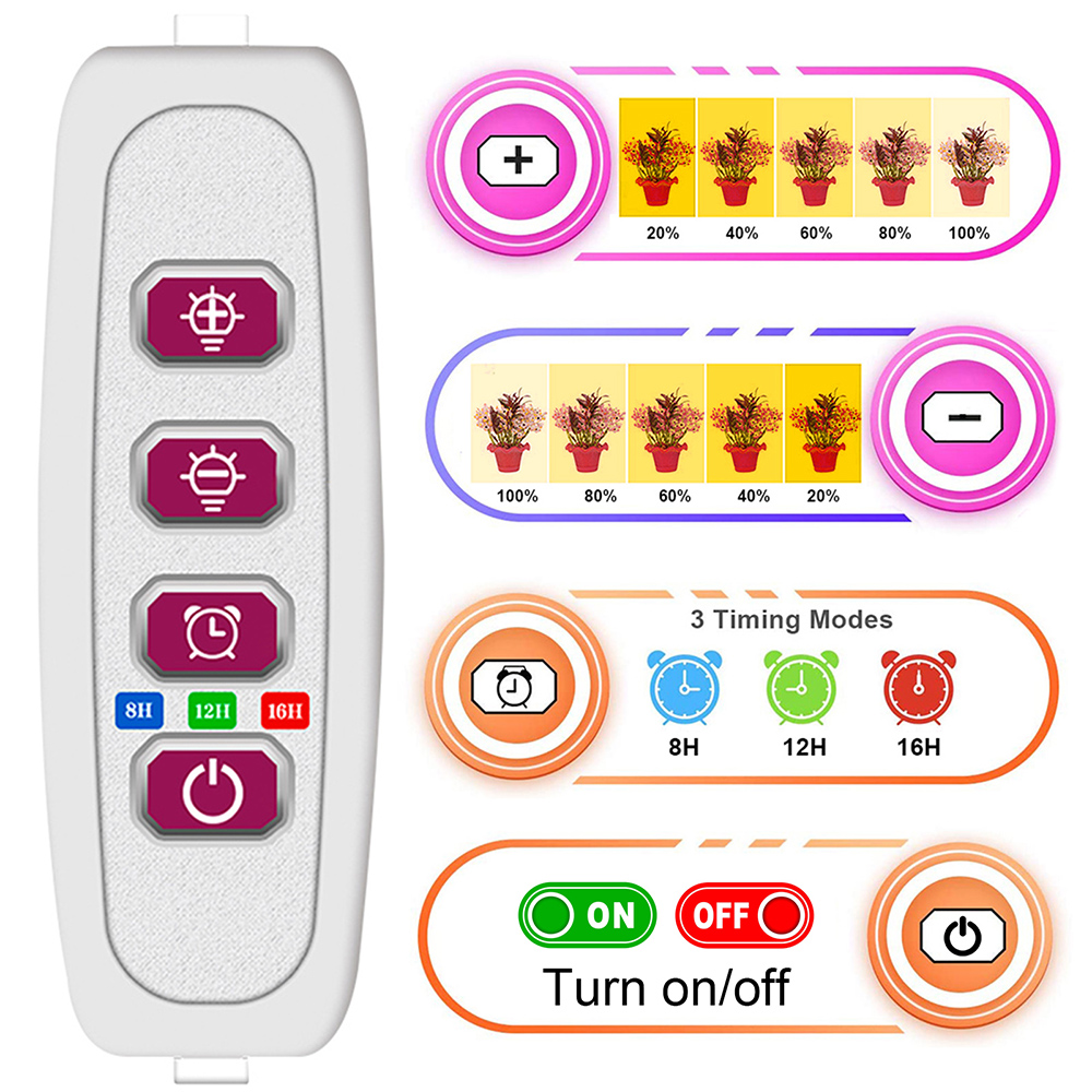 1/2/3/4 ヘッド LED 成長ライトストリップチューブ - Plant Growth Regulator のレビューと価格