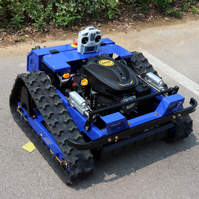 ホットセール ミニクローラー草刈機 リモコン芝刈り機 ブレー - Agriculture Farming Robot のレビューと価格