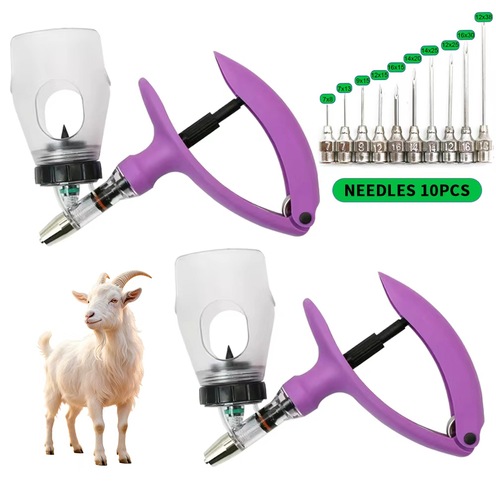 1個入り 2/5ml 自動獣医用連続注射器 動物注射用 調整 - Chicken Nipple Drinker のレビューと価格