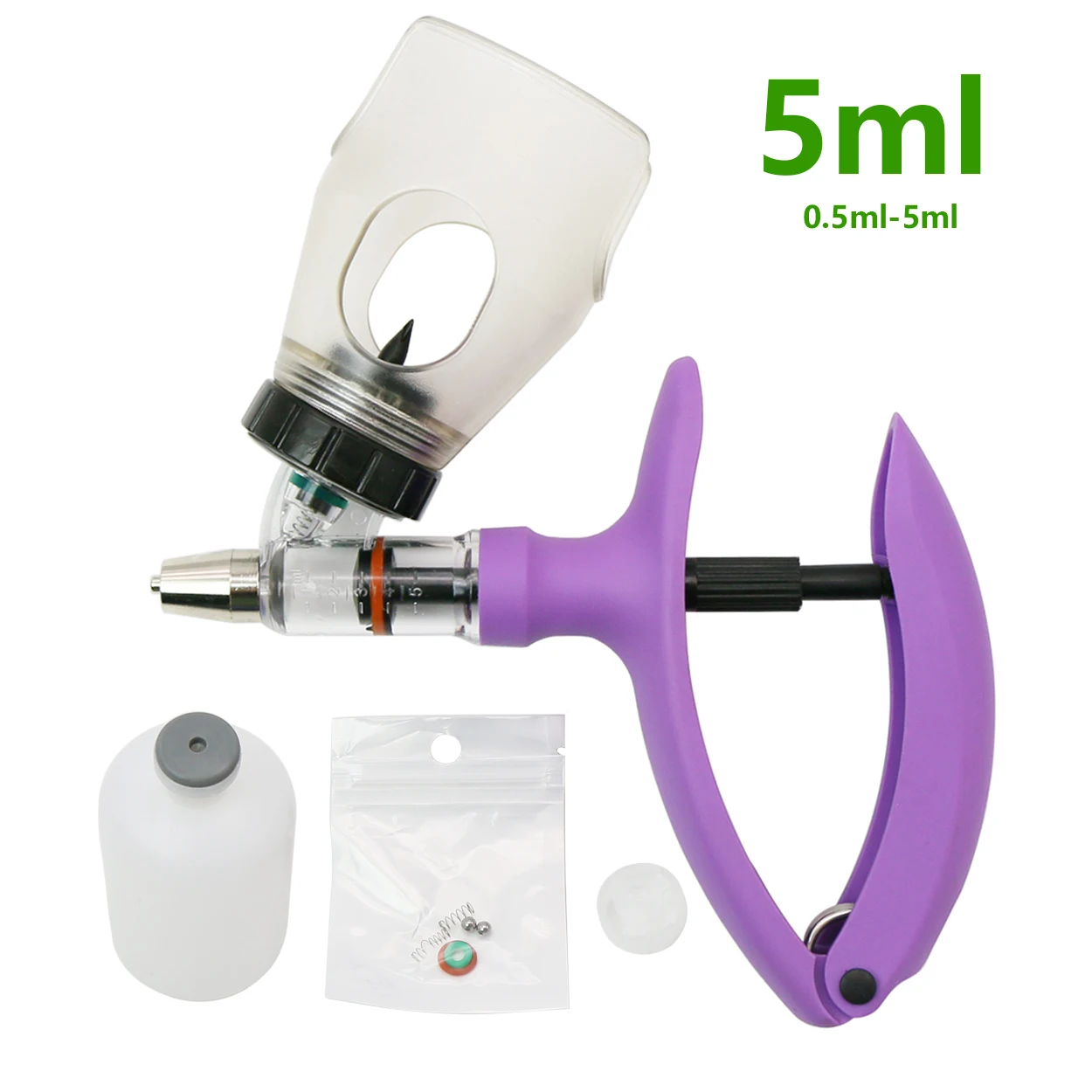 1個入り 2/5ml 自動獣医用連続注射器 動物注射用 調整 - Chicken Nipple Drinker のレビューと価格