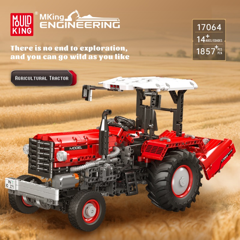 モールドキング 17064 1857ピース 農業トラクターモ - Is Farming Under Agriculture のレビューと価格