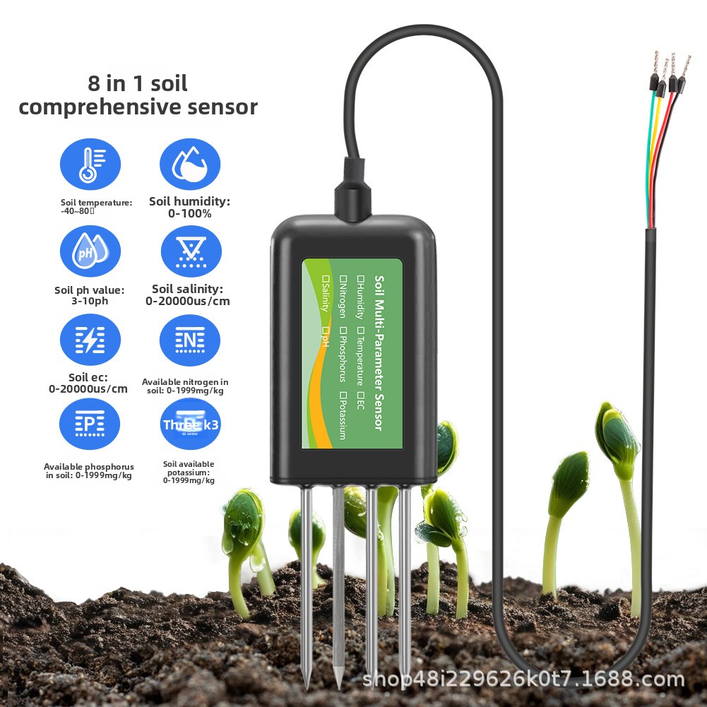 精密農業スマートソイルメーター 8 in 1 センサー 農業 - Precision Farming In Agriculture のレビューと価格