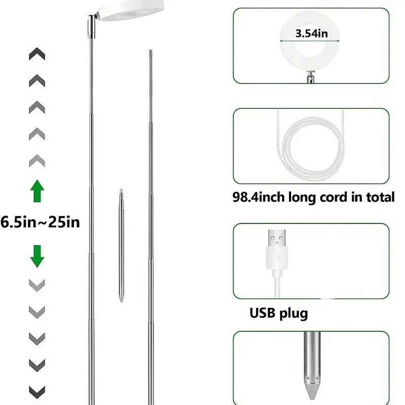 LED 成長ライト フルスペクトル植物ランプ 調節可能な調光 - Plant Growth Regulator のレビューと価格