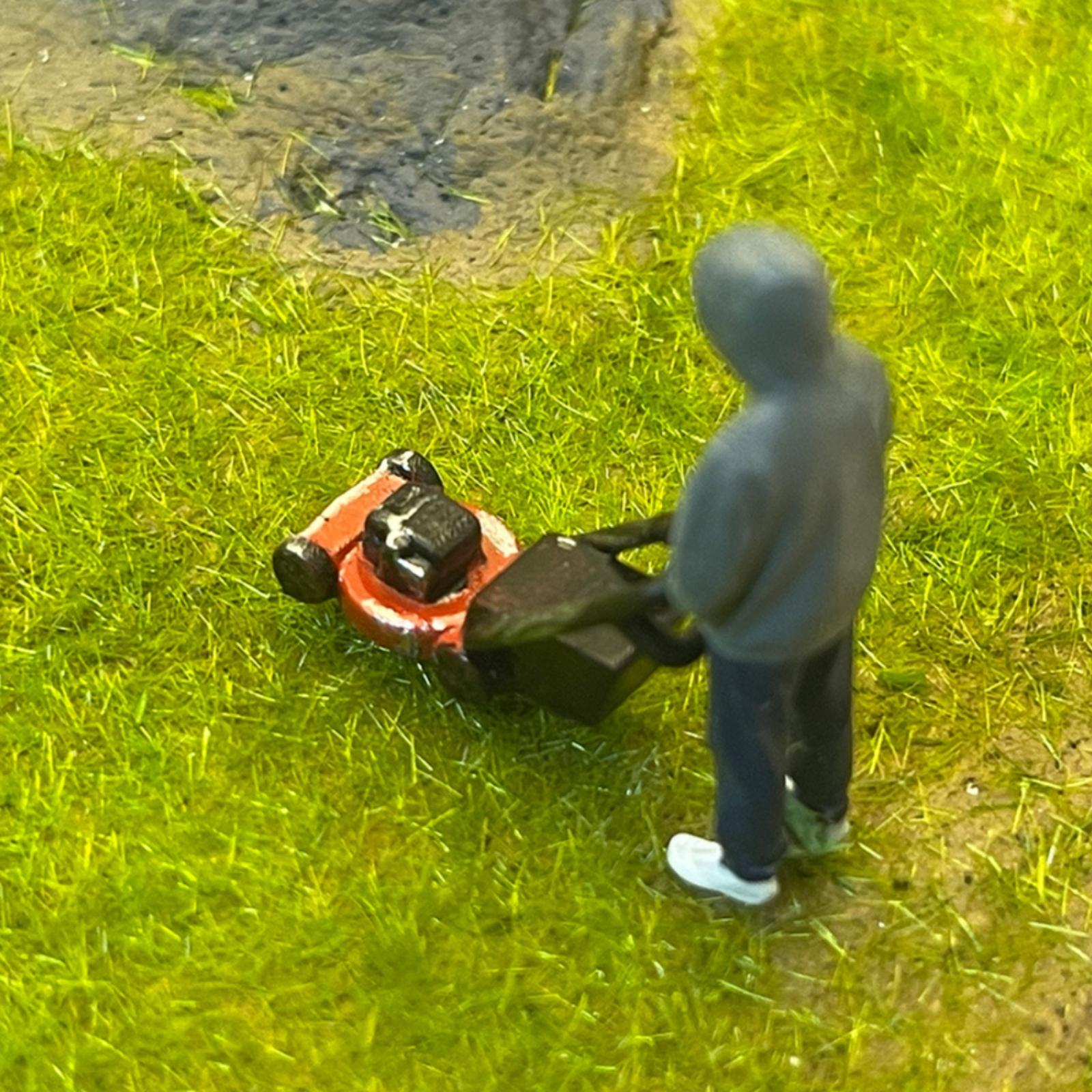1/64スケール芝刈り機モデル、リアルなダイキャスト製ミニチ - Farming A のレビューと価格