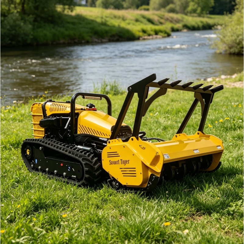 自動遠隔操作芝刈りロボット |   農業用フレール式草刈機（ - Agriculture Farming Robot のレビューと価格