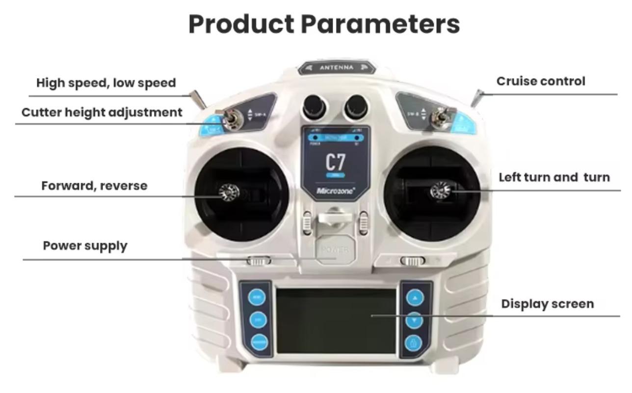 高品質ロボット芝刈り機 多機能リモコン式ロボット芝刈り機 大 - Agriculture Farming Robot のレビューと価格