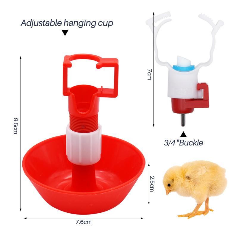 5/10/20 個自動鶏水乳首酒飲みボウル鳥家禽飲料水吊りカ - Chicken Nipple Drinker のレビューと価格