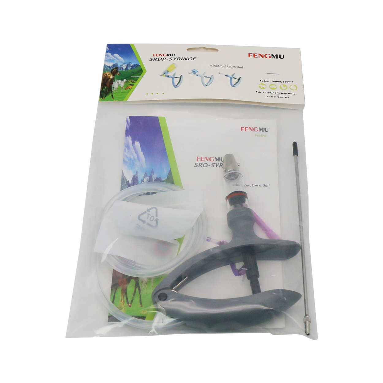 1個 2ml / 5ml 動物用連続注射器 獣医用注射カテー - Chicken Nipple Drinker のレビューと価格