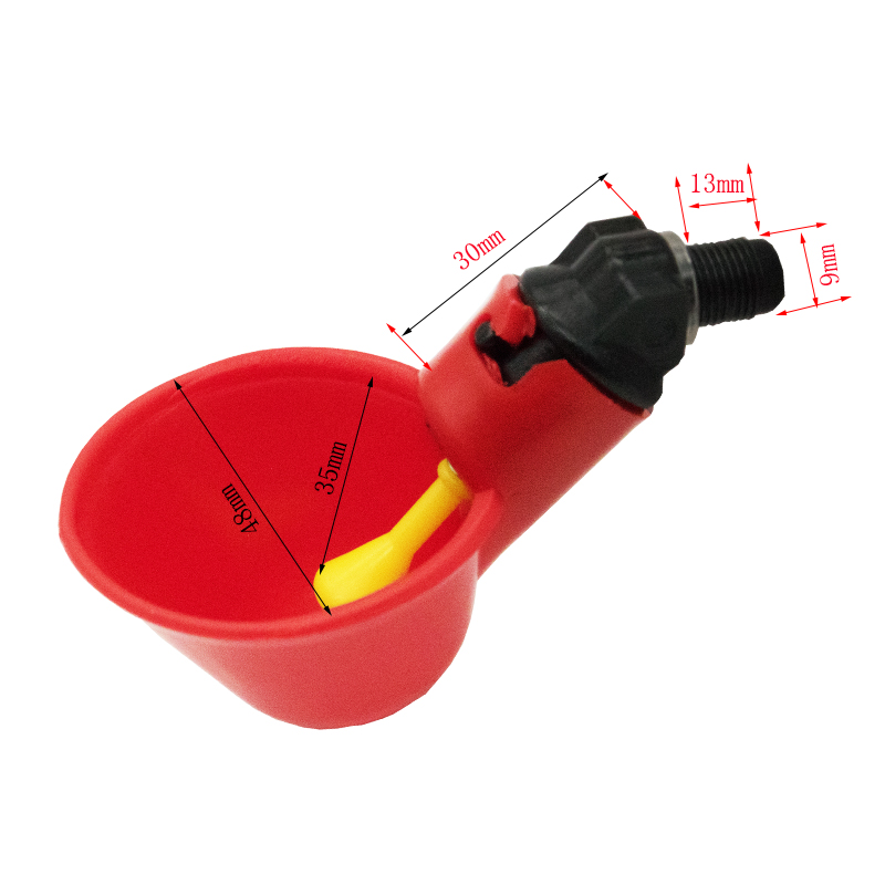 鶏用自動ウォーターカップ,50または100個,プラスチック, - Chicken Nipple Drinker のレビューと価格