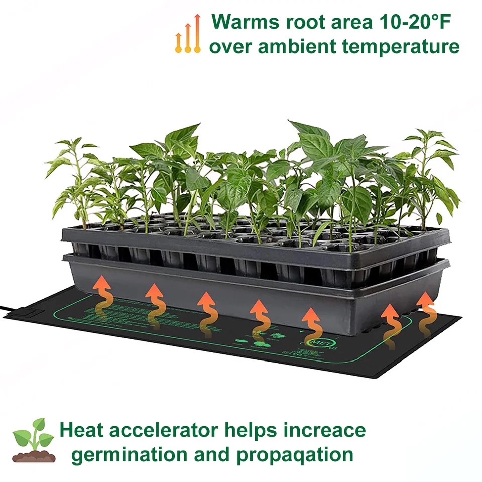 10/25/50 センチメートル苗ヒートマット屋内植物発芽防 - Plant Growth Regulator のレビューと価格