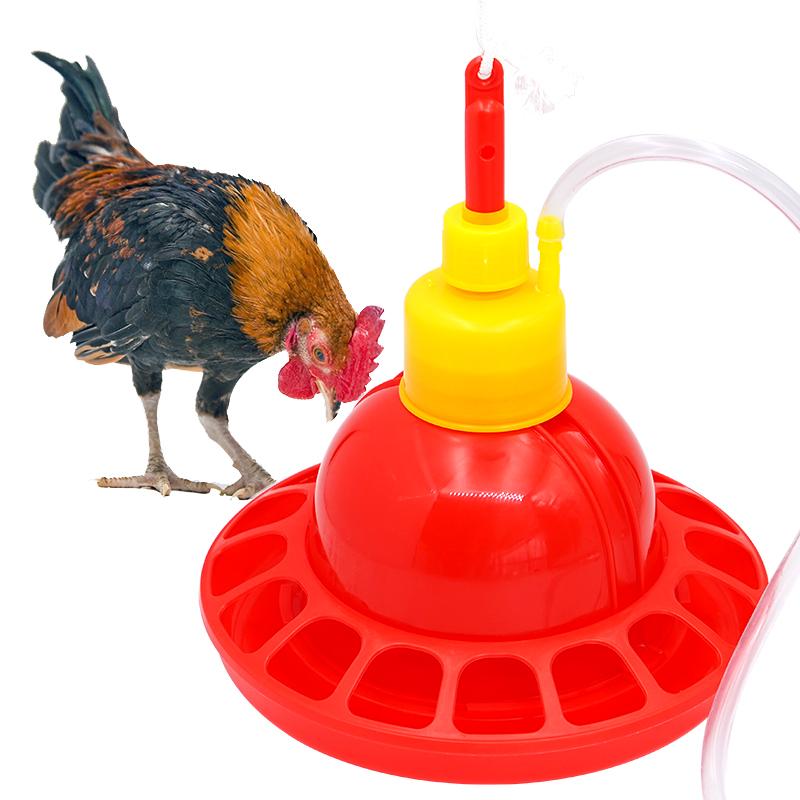1 セット鶏アヒルガチョウブロイラー酒飲み小屋繁殖水ライン家 - Chicken Nipple Drinker のレビューと価格