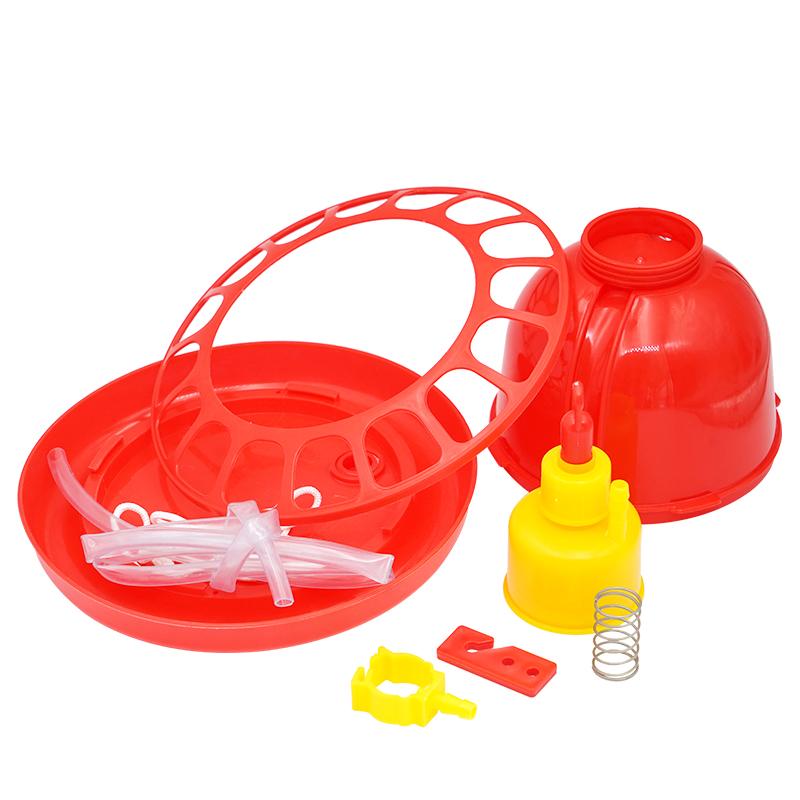 1 セット鶏アヒルガチョウブロイラー酒飲み小屋繁殖水ライン家 - Chicken Nipple Drinker のレビューと価格