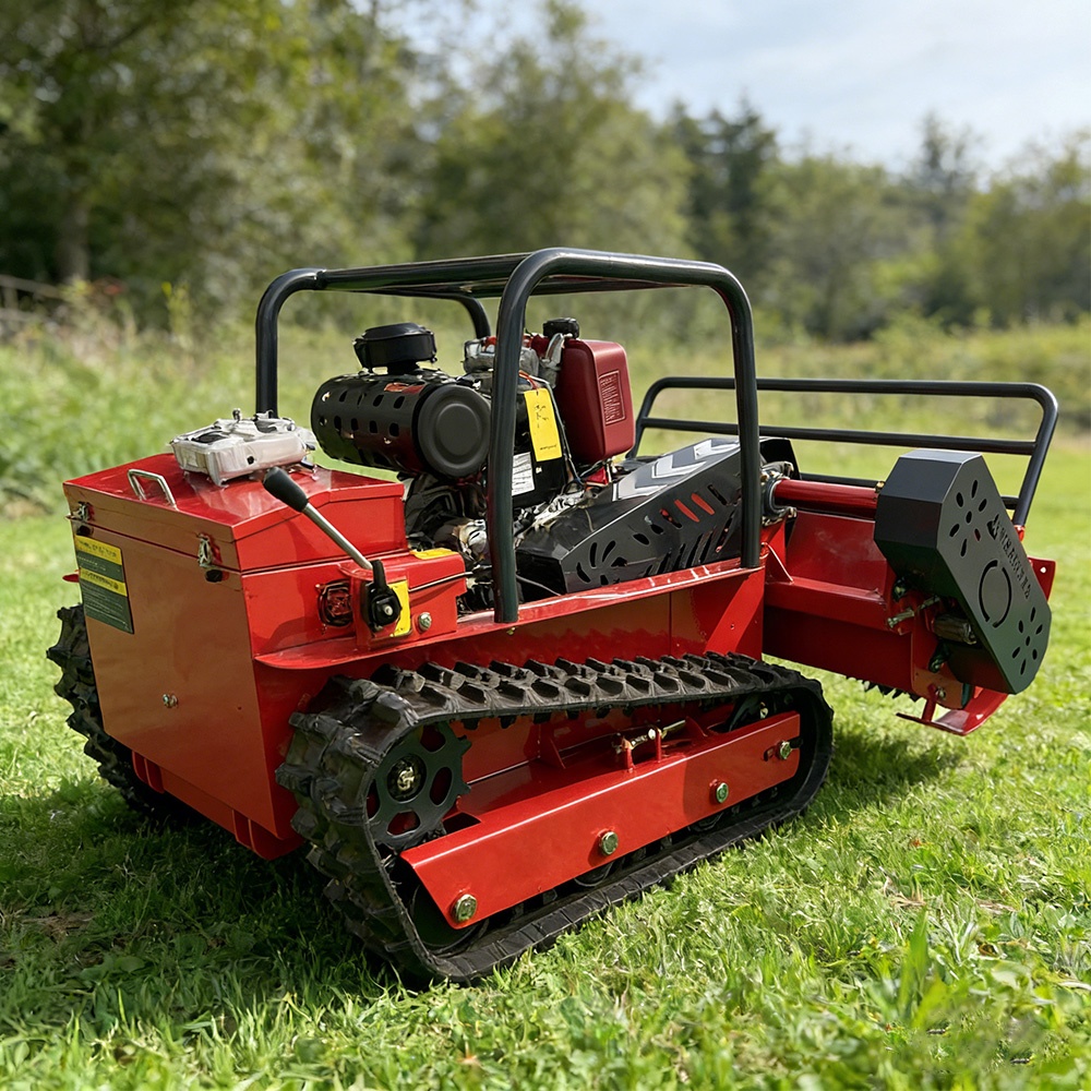 CE EPA認証エンジン搭載ロボット芝刈り機、遠隔操作農業用 - Agriculture Farming Robot のレビューと価格