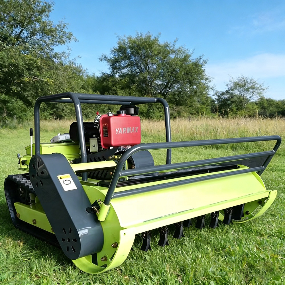 CE EPA認証エンジン搭載ロボット芝刈り機、遠隔操作農業用 - Agriculture Farming Robot のレビューと価格